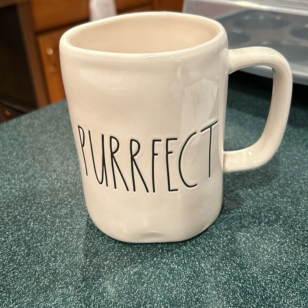 Rae Dunn “Purrfect” Cat Mug